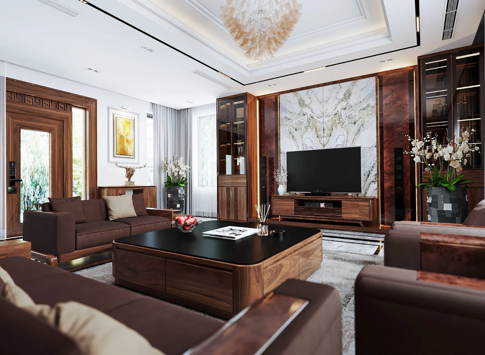 Nội thất biệt thự tại Hòa Lạc