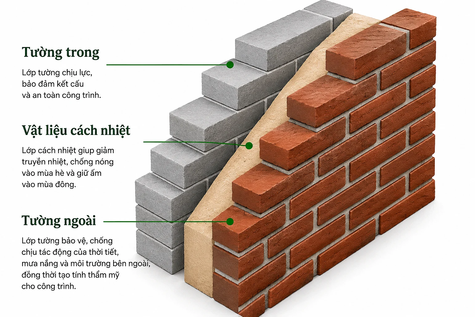 Chống nóng nhà hướng Tây bằng kiến trúc xanh đô thị