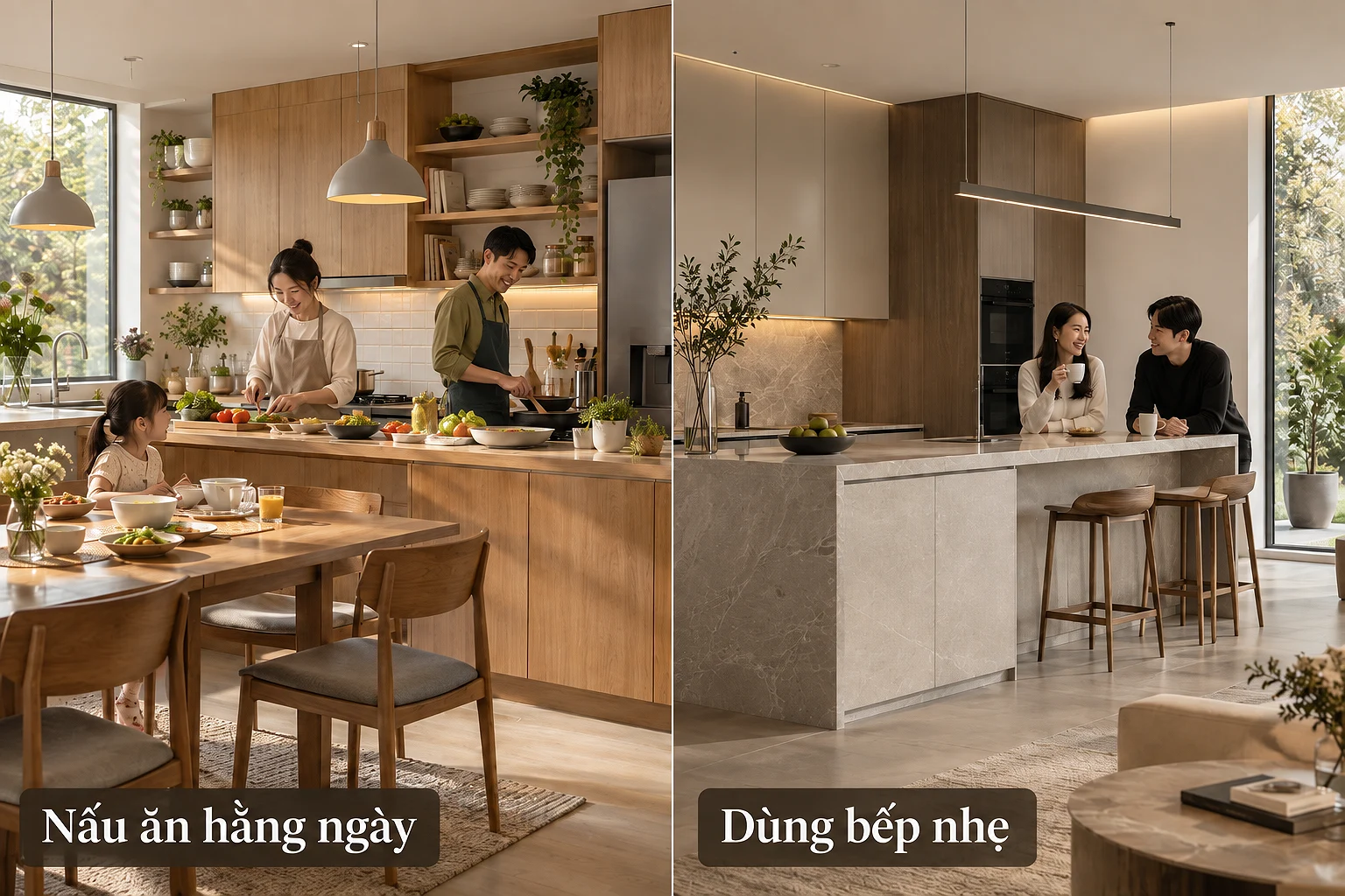 Mỗi thiết kế cần phù hợp với công năng sử dụng của từng gia chủ
