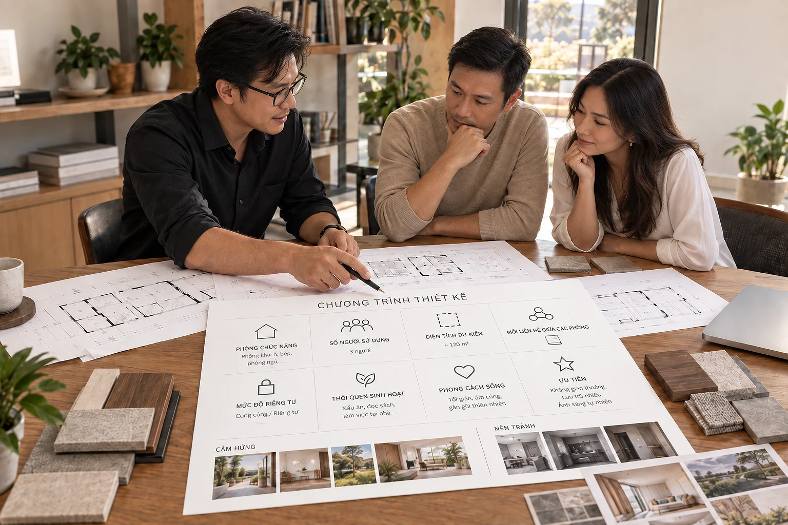 Định hình gu thẩm mỹ để kiến trúc sư hiểu đúng mong muốn của chủ nhà