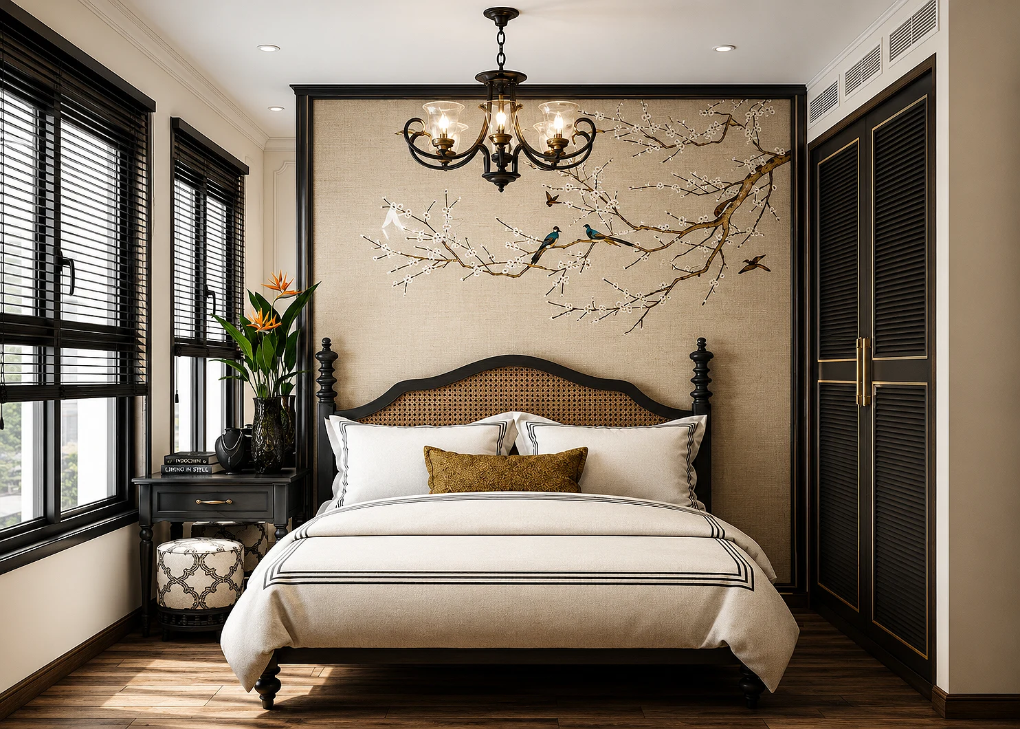 Kết hợp nét truyền thống Đông Dương (Indochine) vào nhà ở hiện đại