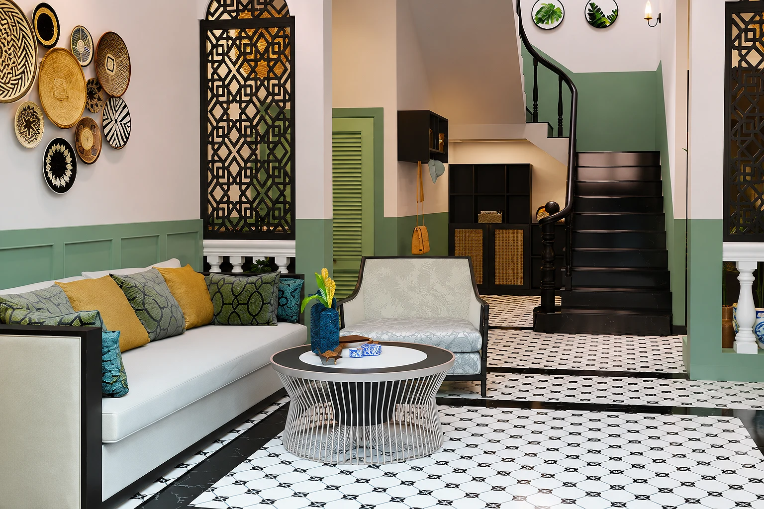 Kết hợp nét truyền thống Đông Dương (Indochine) vào nhà ở hiện đại