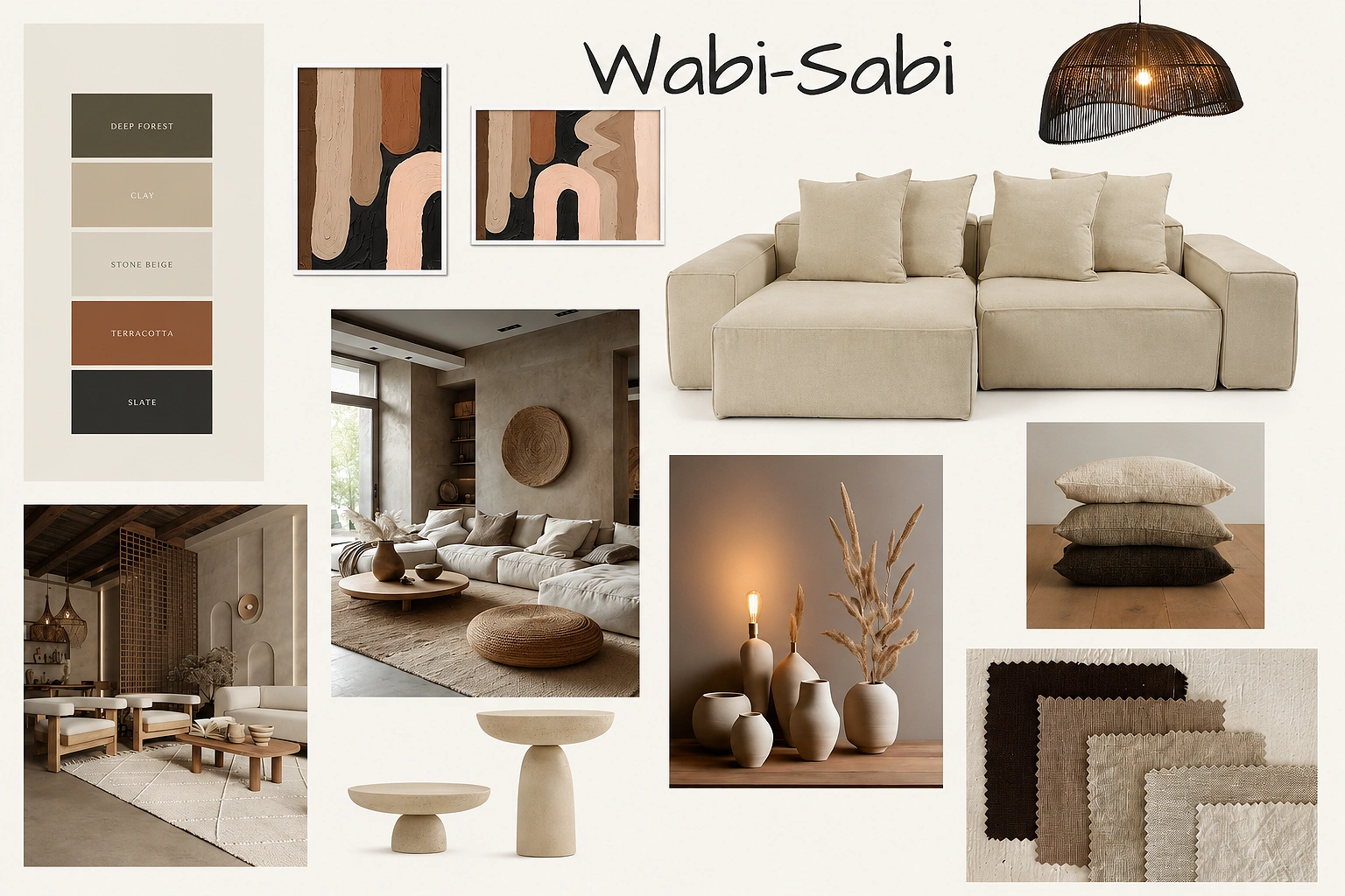Phong cách Wabi Sabi và vẻ đẹp đến từ những điều không hoàn hảo