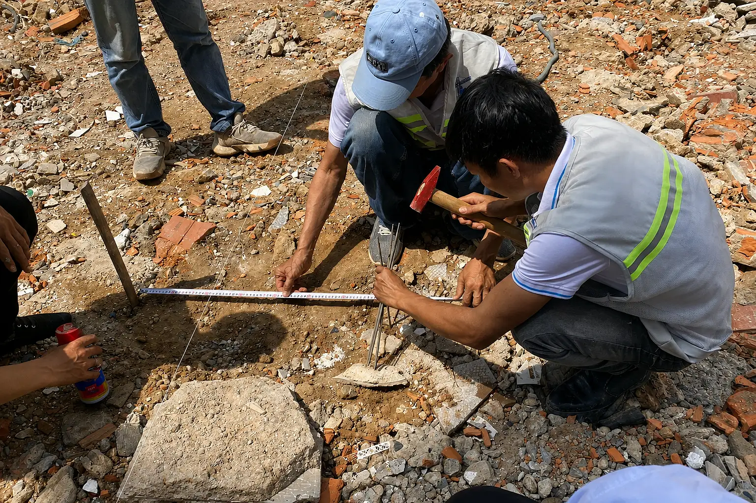 Quy trình ép cọc bê tông móng nhà và cách giám sát để không bị gian lận