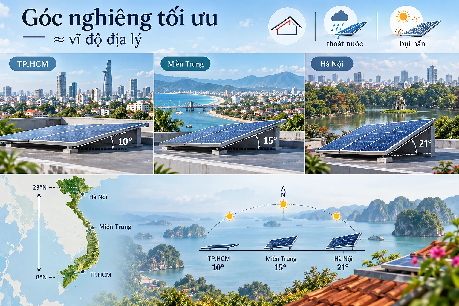 Tận dụng năng lượng mặt trời trong thiết kế kiến trúc đương đại