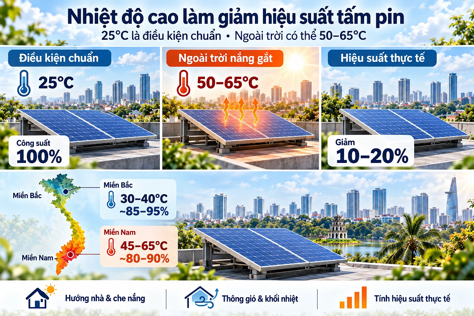 Tận dụng năng lượng mặt trời trong thiết kế kiến trúc đương đại