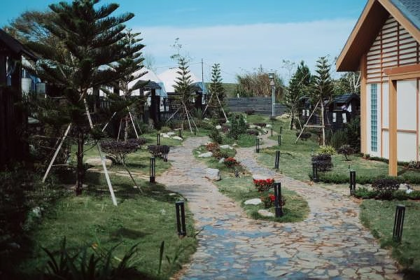 Cảnh quan sân vườn tối giản
