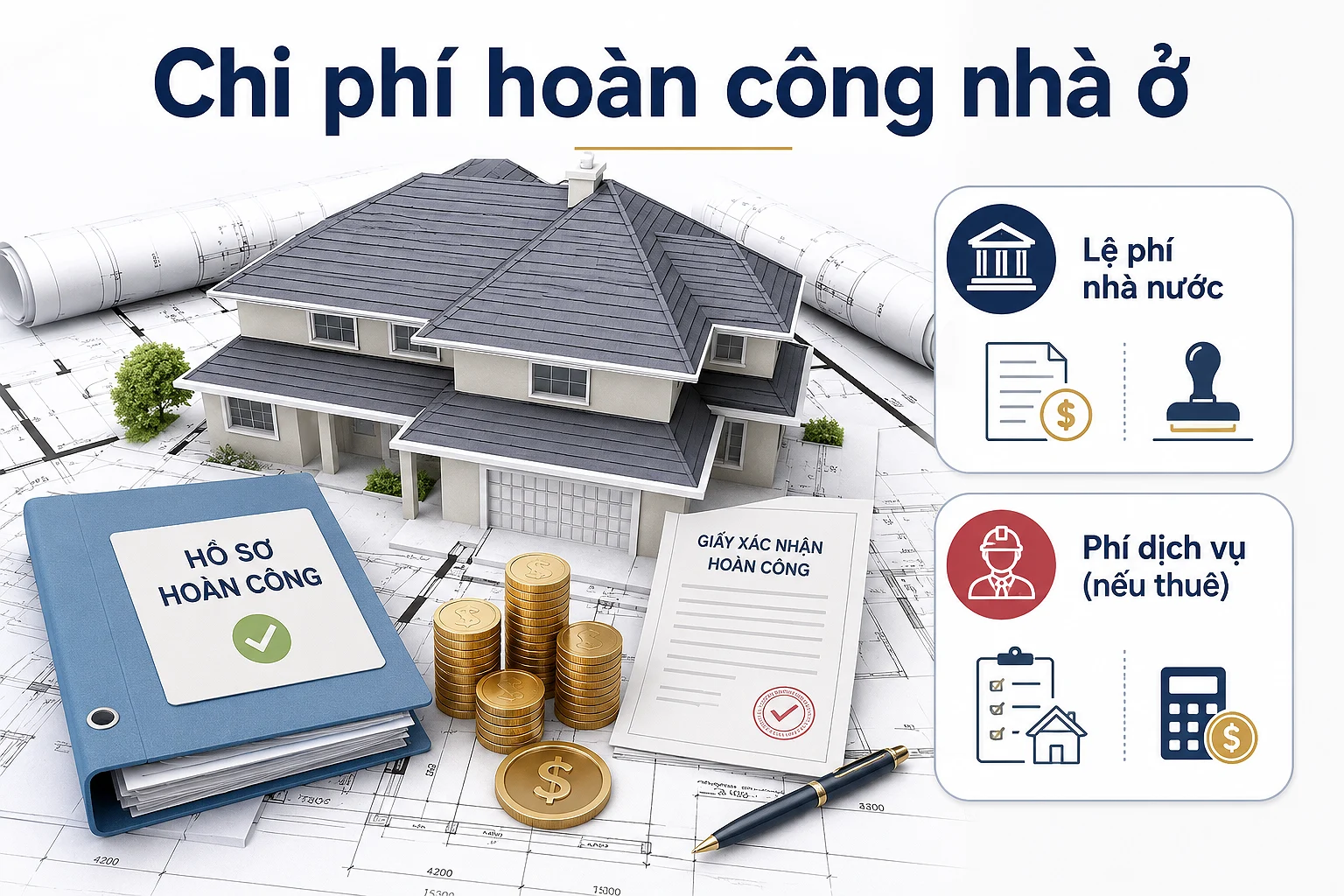 Thủ tục hoàn công nhà ở là gì, vì sao xây xong nhà bắt buộc phải hoàn công